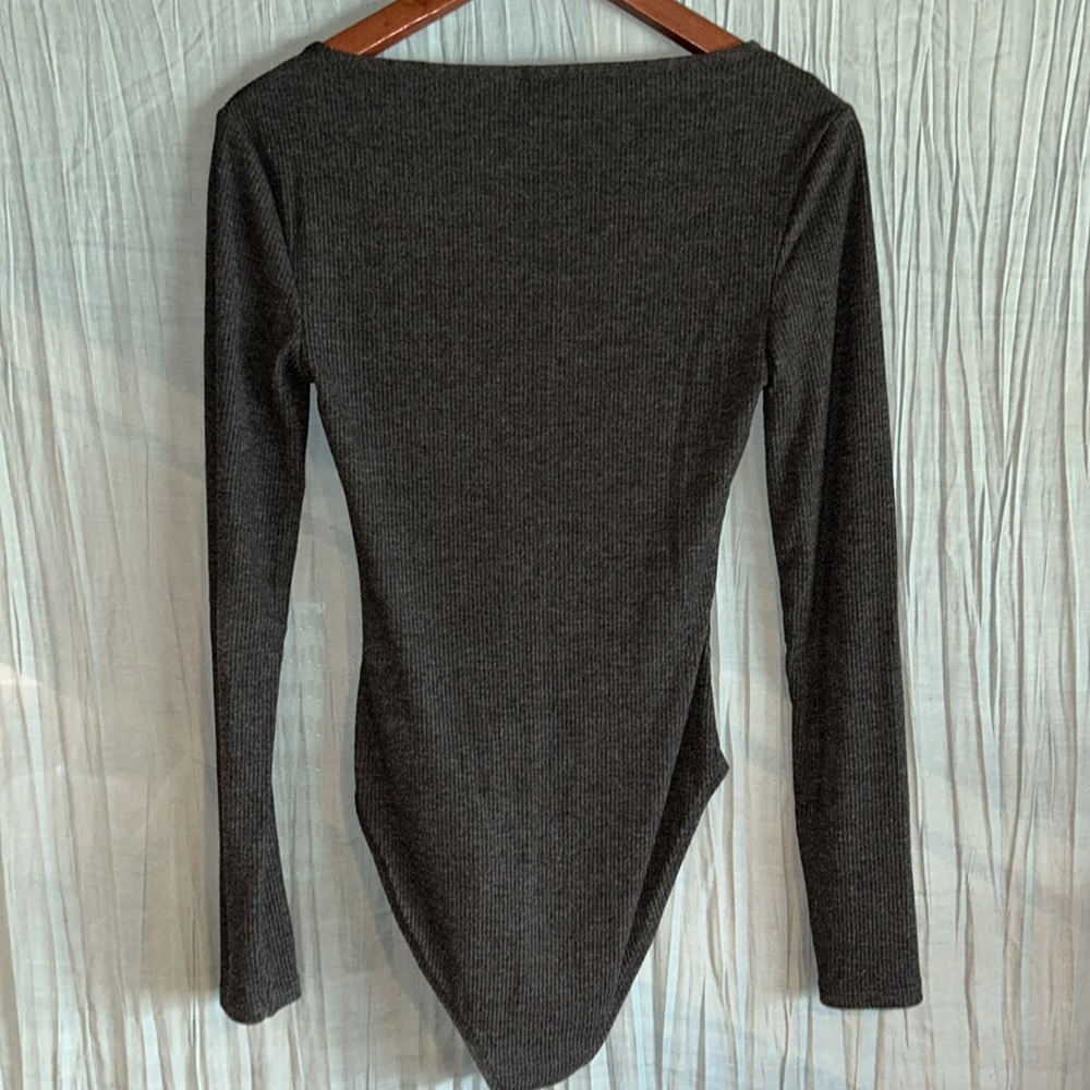 Topshop Ribbed Knit Bodysuit - Picture 5 of 5